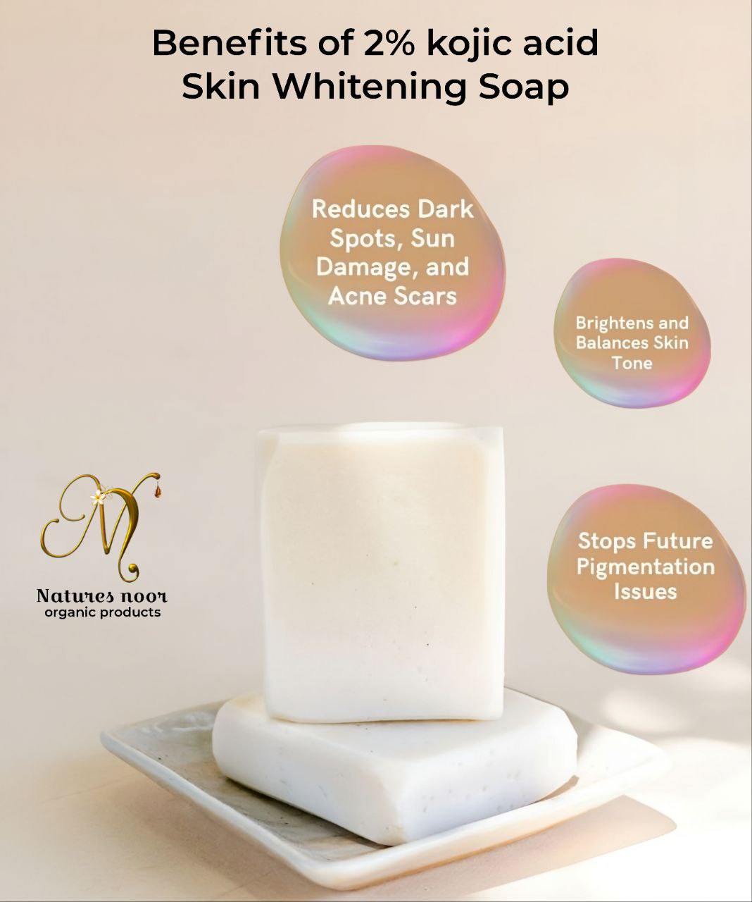 Magic soap (2% kojic acid skin whitening formula)
