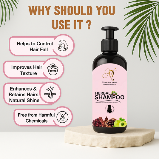 Nature’s noor herbal shampoo