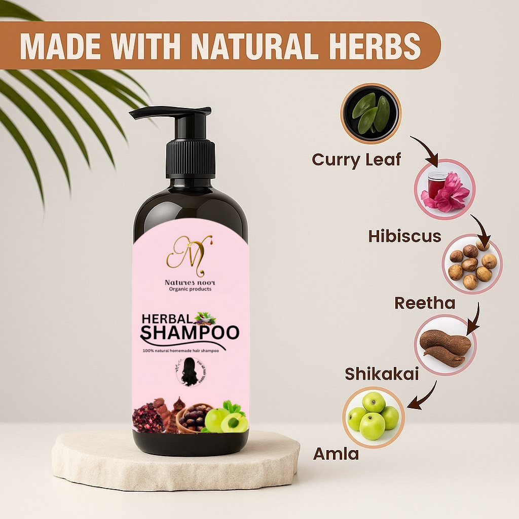 Nature’s noor herbal shampoo