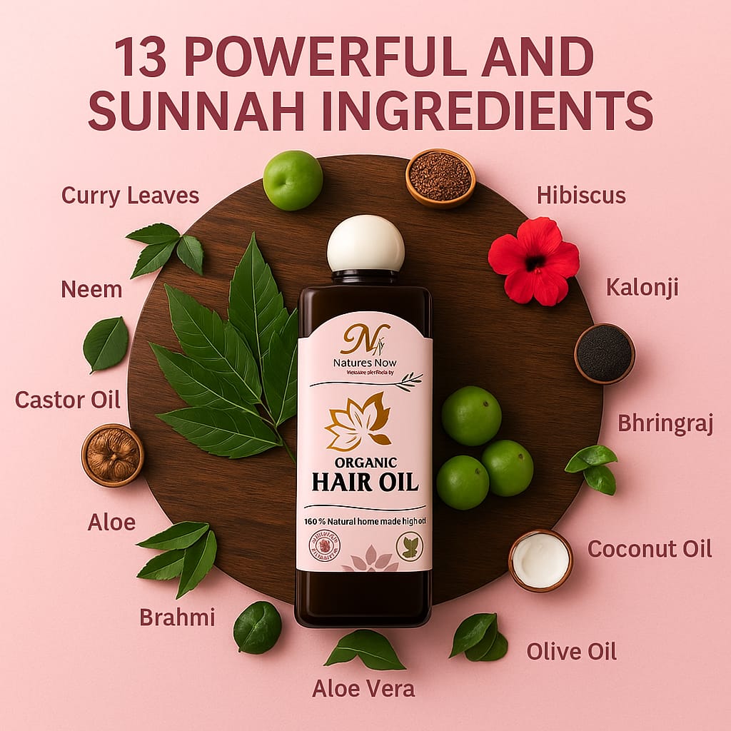 Nature's noor organic hair oil 200ml