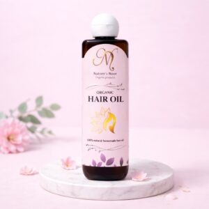 Nature’s Noor organic hair oil